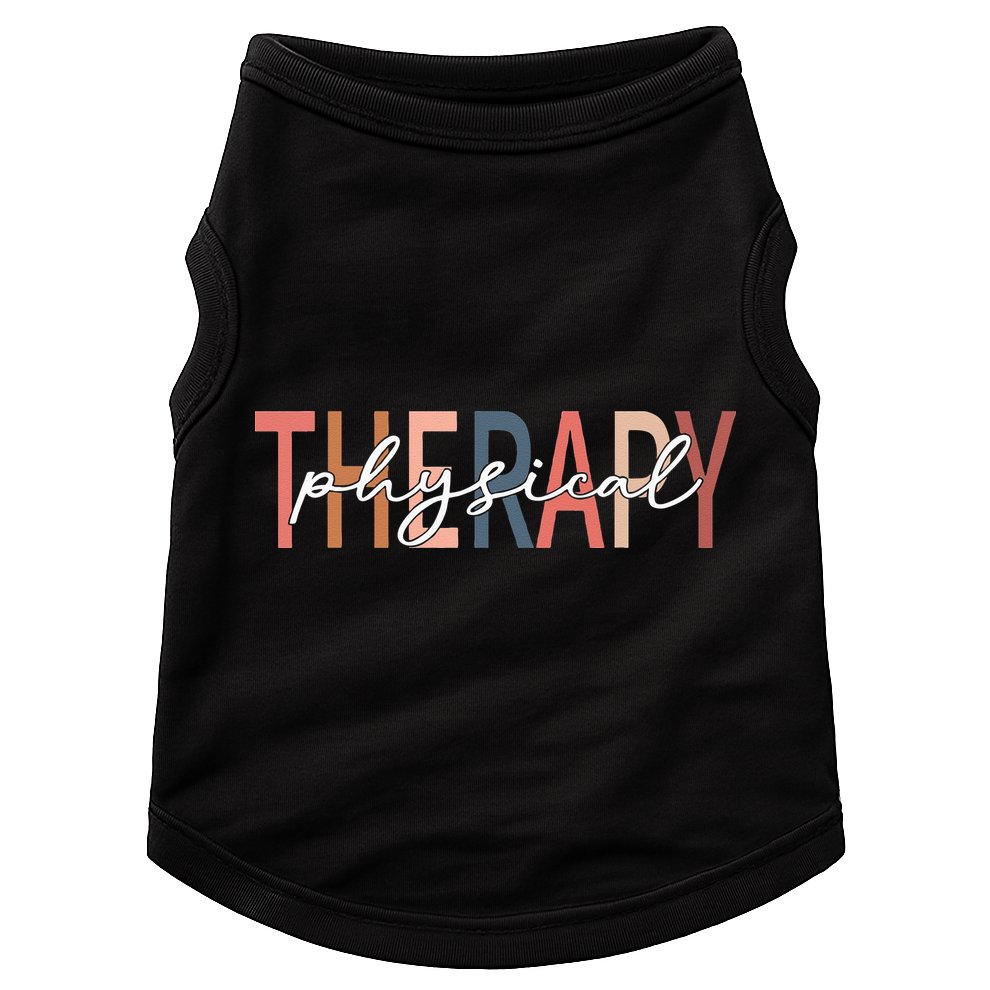 Physical Therapy Funny Physical Therapist pt therapist month Doggie Tank