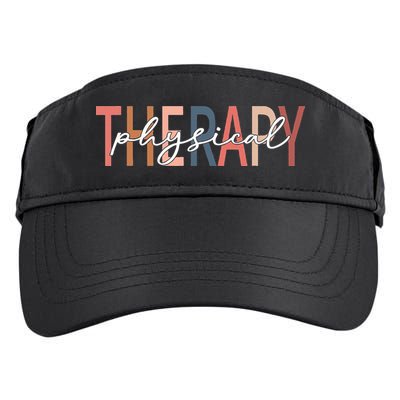 Physical Therapy Funny Physical Therapist pt therapist month Adult Drive Performance Visor