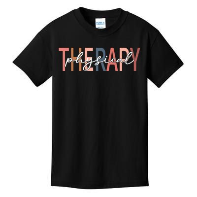 Physical Therapy Funny Physical Therapist Pt Therapist Month Kids T-Shirt