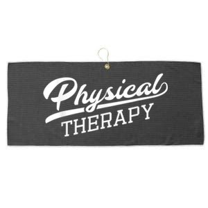 Physical Therapy For Physical Therapist Large Microfiber Waffle Golf Towel