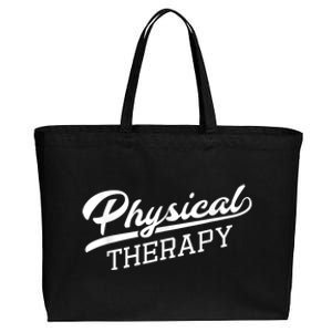 Physical Therapy For Physical Therapist Cotton Canvas Jumbo Tote