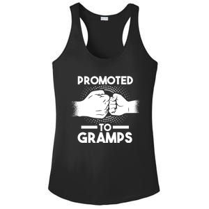 Promoted To Gramps Grandpa Cool Gift Ladies PosiCharge Competitor Racerback Tank