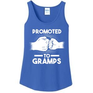 Promoted To Gramps Grandpa Cool Gift Ladies Essential Tank