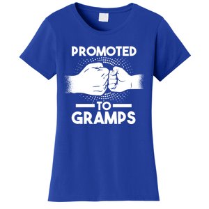 Promoted To Gramps Grandpa Cool Gift Women's T-Shirt