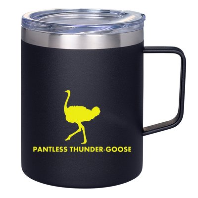 Pantless Thunder Goose Popular Random 12oz Stainless Steel Coffee Mug