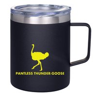 Pantless Thunder Goose Popular Random 12oz Stainless Steel Coffee Mug