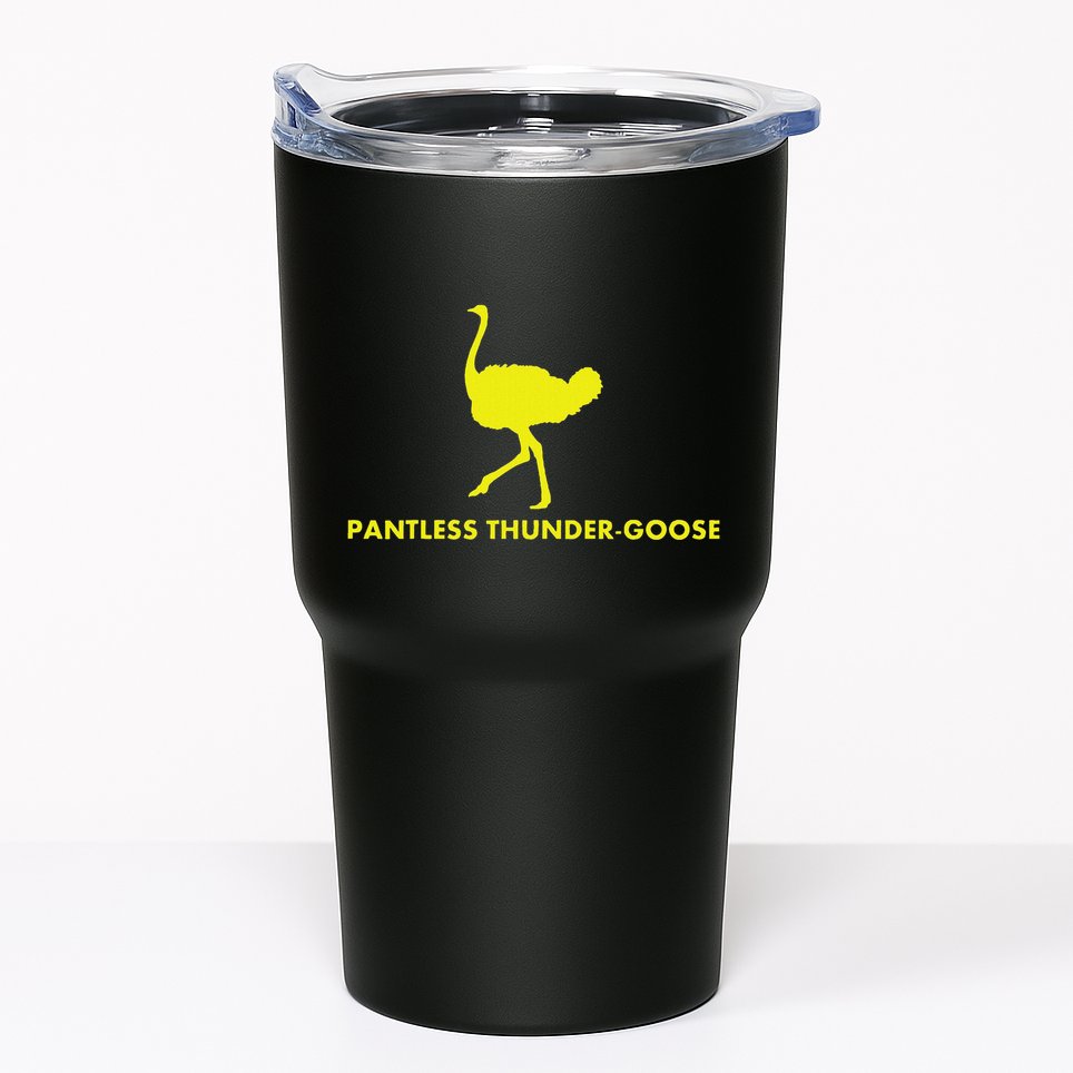 Pantless Thunder Goose Popular Random Tumbler
