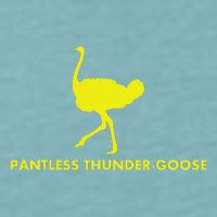 Pantless Thunder Goose Popular Random Sueded Cloud Jersey T-Shirt