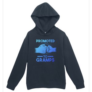 Promoted To Gramps Grandpa Cool Gift Urban Pullover Hoodie