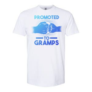 Promoted To Gramps Grandpa Cool Gift Softstyle CVC T-Shirt