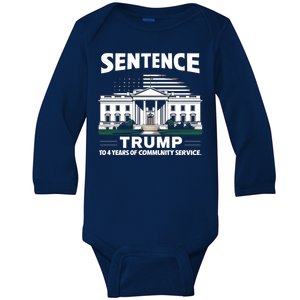 Pro Trump Great Gift Baby Long Sleeve Bodysuit