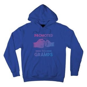 Promoted To Gramps Grandpa Cool Gift Tall Hoodie