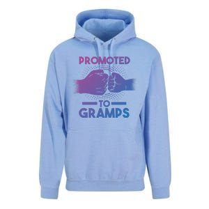 Promoted To Gramps Grandpa Cool Gift Unisex Surf Hoodie