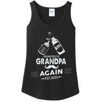 Promoted To Grandpa Again 2025 Pregnancy Announcement Ladies Essential Tank