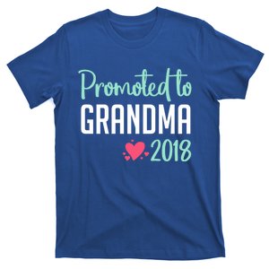 Promoted To Grandma 2018 Gift Grandmother Sweater T-Shirt