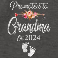 Promoted To Grandpa 24 Again For New Baby Grandfather Vector Backpack