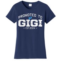 Promoted To Gigi Est 2024 Mothers Day First Time Mom Women's T-Shirt