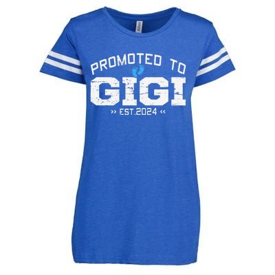 Promoted To Gigi Est 2024 Mothers Day First Time Mom Enza Ladies Jersey Football T-Shirt