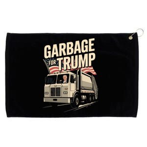 Proud Trump Garbage Supporter Garbage For Trump Garbage Grommeted Golf Towel