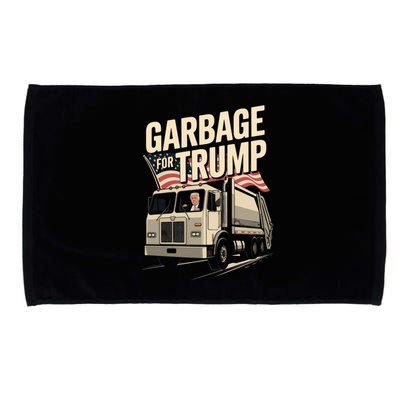 Proud Trump Garbage Supporter Garbage For Trump Garbage Microfiber Hand Towel