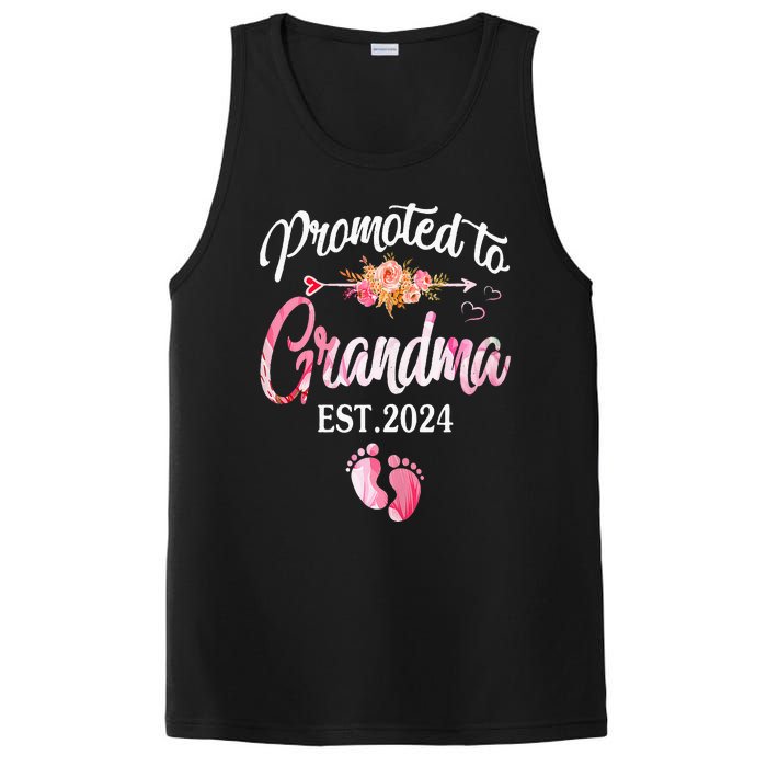 Promoted To Grandma 2024 First Time New Grandma Pregnancy PosiCharge Competitor Tank