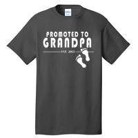 Promoted To Grandpa Established 2024 Tall T-Shirt