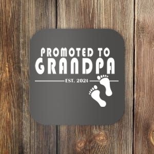 Promoted To Grandpa Established 2024 Coaster