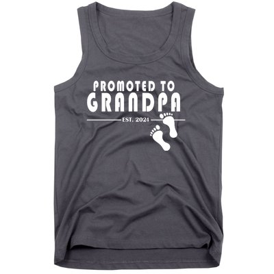 Promoted To Grandpa Established 2024 Tank Top