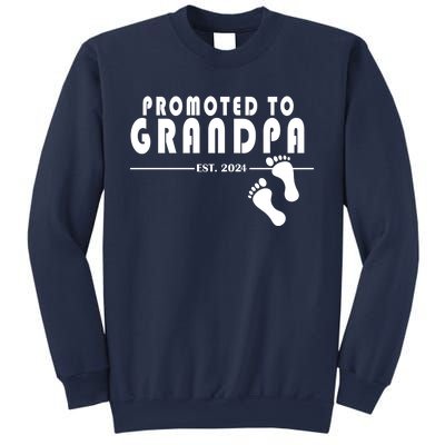 Promoted To Grandpa Established 2024 Sweatshirt