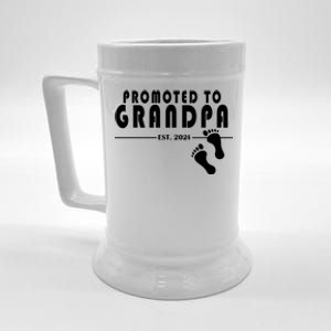 Promoted To Grandpa Established 2024 Beer Stein