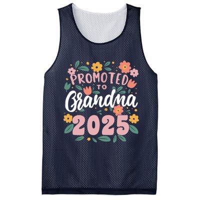 Promoted To Grandma 2025 First Time New Grandma Pregnancy Mesh Reversible Basketball Jersey Tank