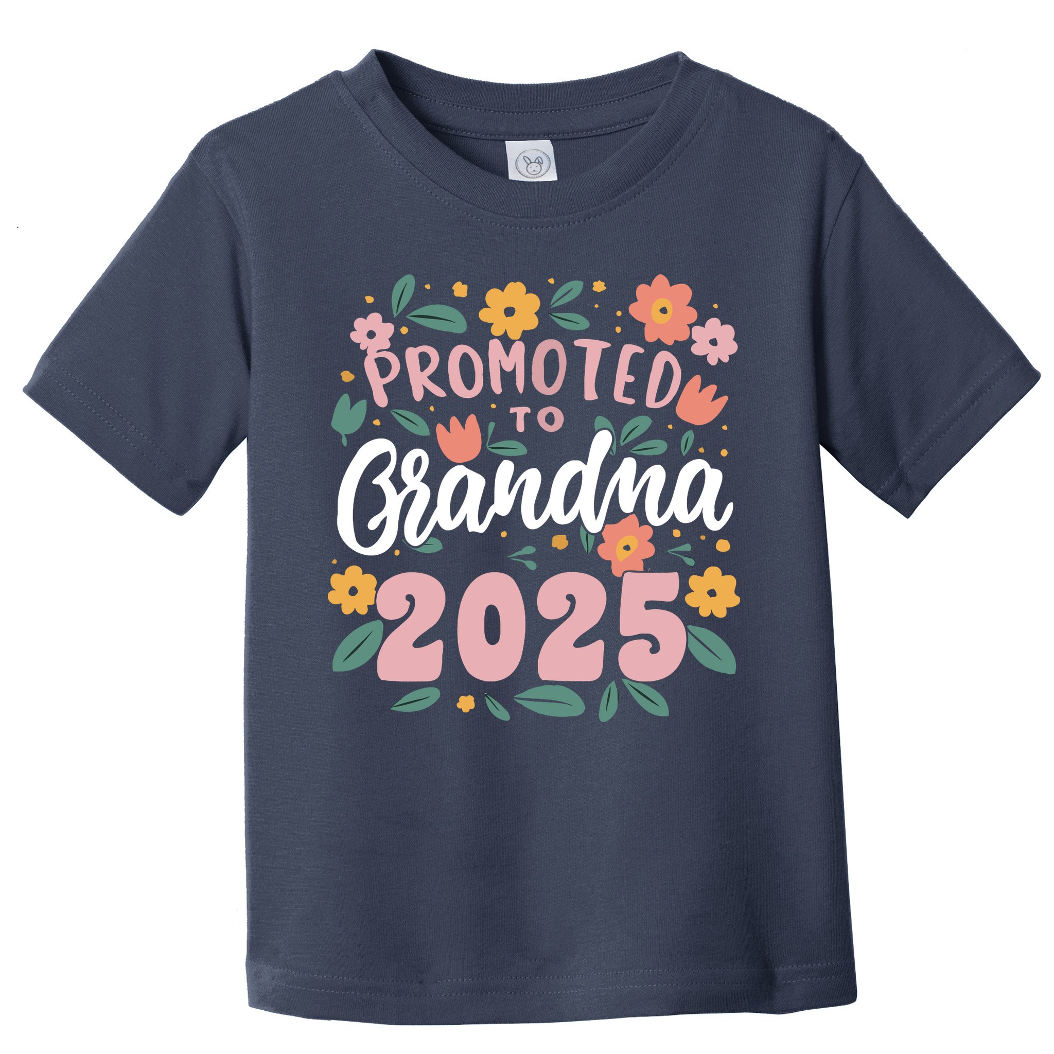 Promoted To Grandma 2025 First Time New Grandma Pregnancy Toddler T-Shirt