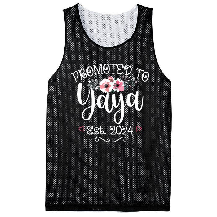 Promoted To Gg Est 2024 Mothers Day Soon To Be Grandma 2024 Mesh Reversible Basketball Jersey Tank