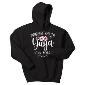 Promoted To Gg Est 2024 Mothers Day Soon To Be Grandma 2024 Kids Hoodie