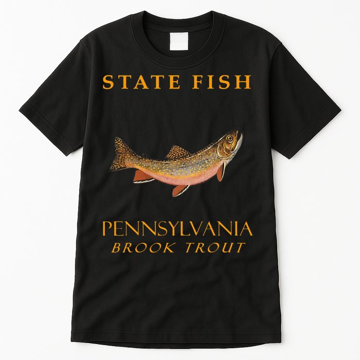 Pennsylvania Territory Game Fish The Brook Trout Tall T-Shirt