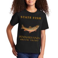 Pennsylvania Territory Game Fish The Brook Trout Kids T-Shirt