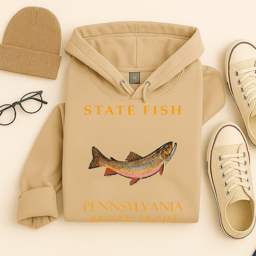 Pennsylvania Territory Game Fish The Brook Trout Hoodie