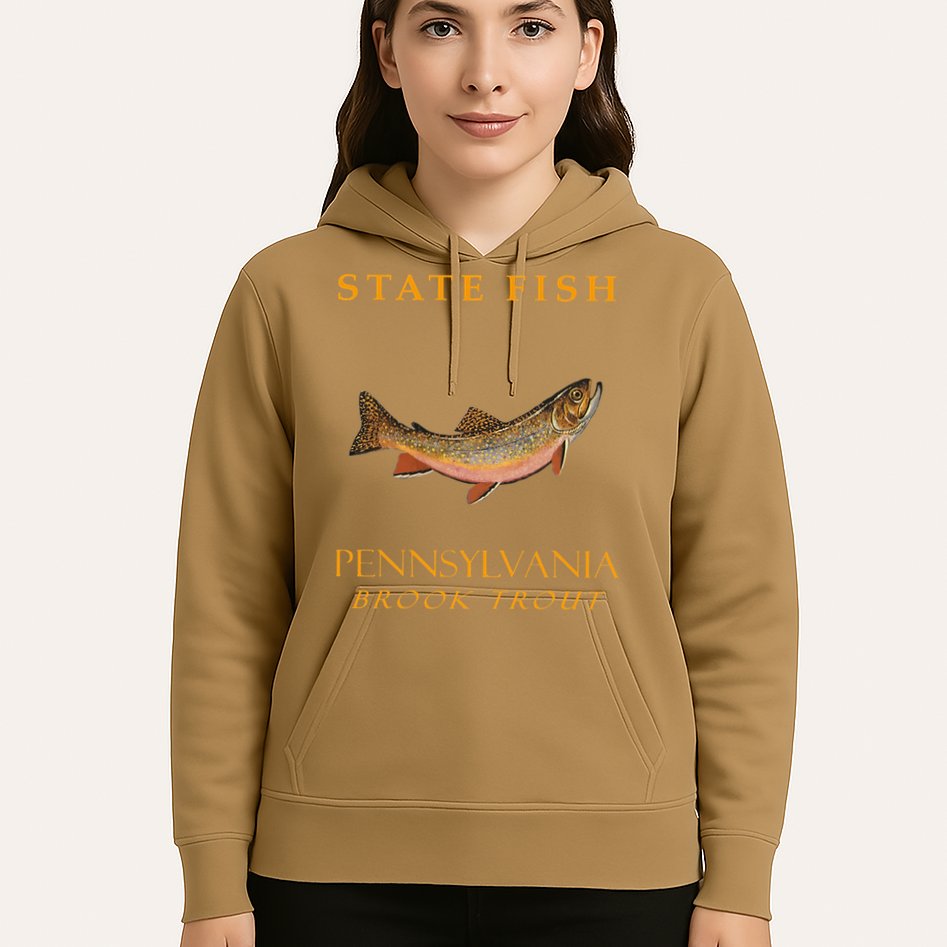 Pennsylvania Territory Game Fish The Brook Trout Hoodie
