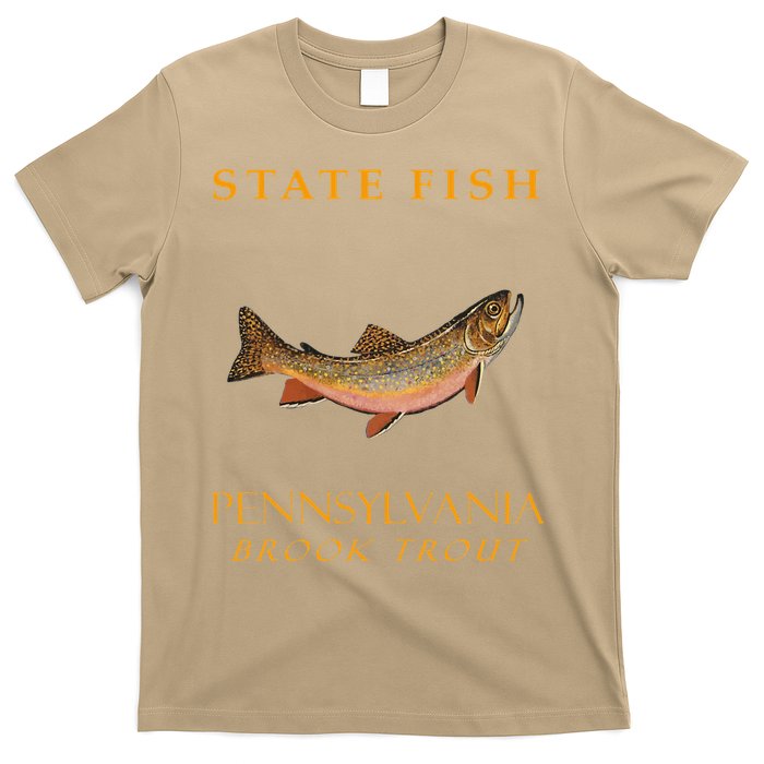Pennsylvania Territory Game Fish The Brook Trout T-Shirt
