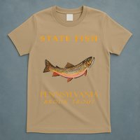 Pennsylvania Territory Game Fish The Brook Trout T-Shirt