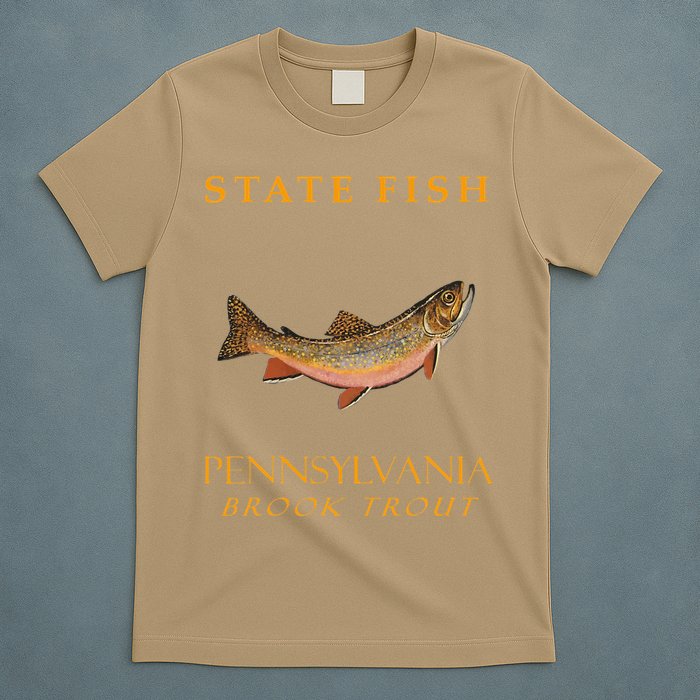 Pennsylvania Territory Game Fish The Brook Trout T-Shirt