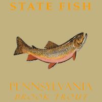 Pennsylvania Territory Game Fish The Brook Trout T-Shirt
