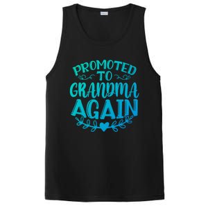 Promoted To Grandma Again Funny Gift PosiCharge Competitor Tank