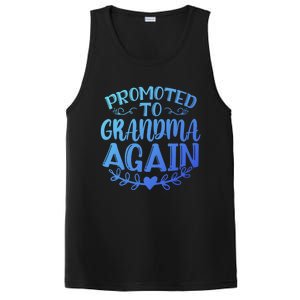 Promoted To Grandma Again Funny Gift PosiCharge Competitor Tank