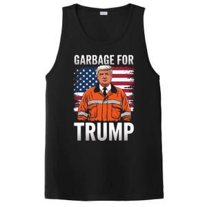 Proud Trump Garbage Supporter Garbage PosiCharge Competitor Tank