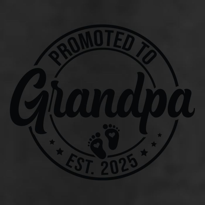 Promoted To Grandpa Est 2025 25L Jumbo Tote