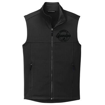 Promoted To Grandpa Est 2025 Collective Smooth Fleece Vest