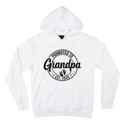 Promoted To Grandpa Est 2025 Hoodie