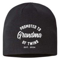 Promoted To Grandma Of Twins 2024 Twins Baby Announcement Sustainable Beanie