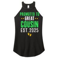 Promoted To Great Cousin 2025 IM Going To Be A Cousin 2025 Women's Perfect Tri Rocker Tank